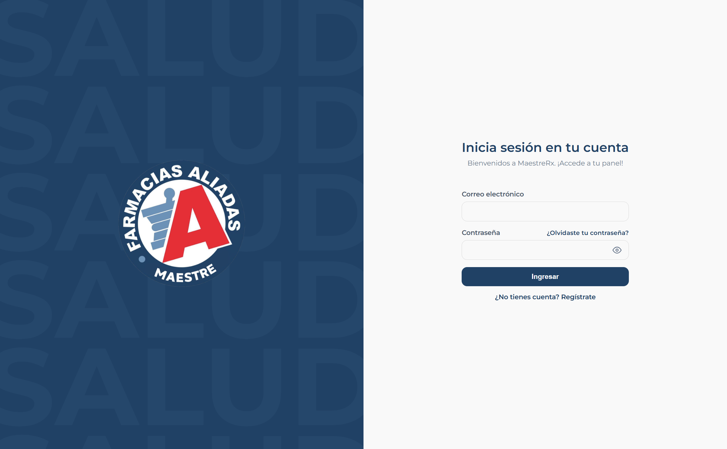 MaestreRx. Una experiencia digital conectada para pacientes, médicos y equipos de farmacia.