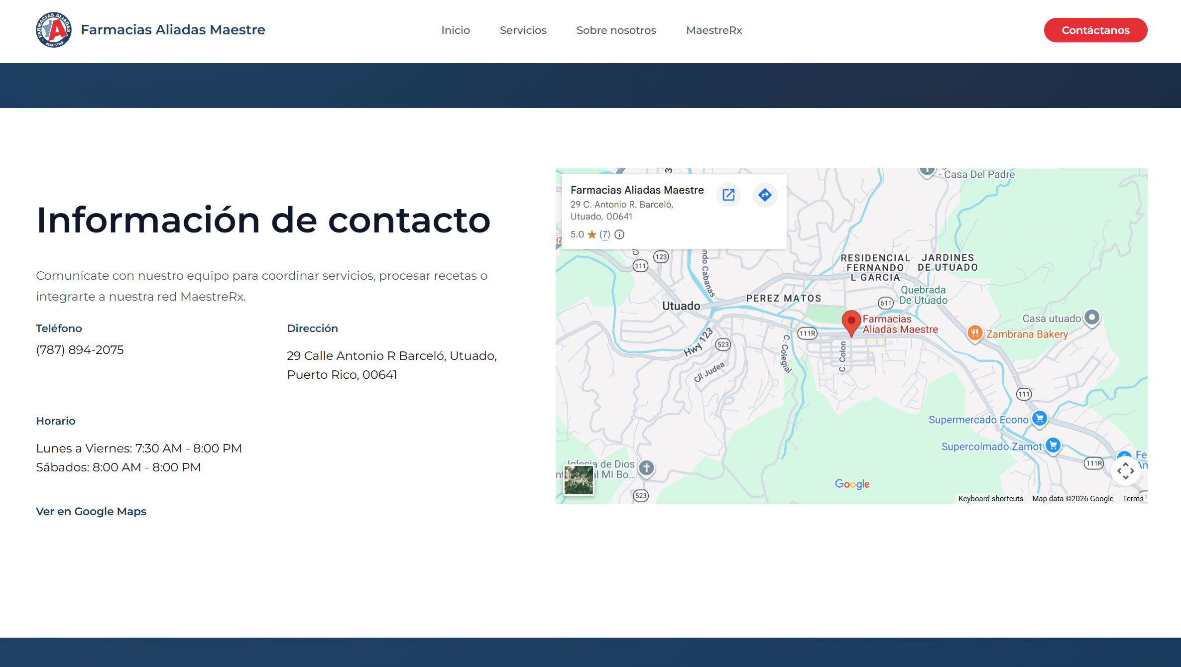 MaestreRx. Una experiencia digital conectada para pacientes, médicos y equipos de farmacia.